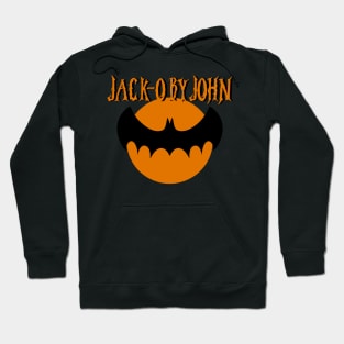 Bat With Orange Moon Hoodie